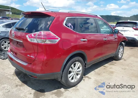 2016 Nissan Rogue Sv from USA, damaged, VIN 5N1AT2MVXGC835573